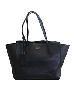 Gucci swing hot sale leather tote